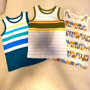 3 Cat & Jack Toddler Tanks 3T